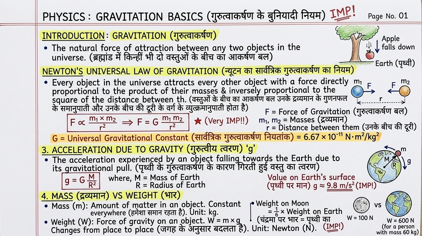 Physics — 3D note 2